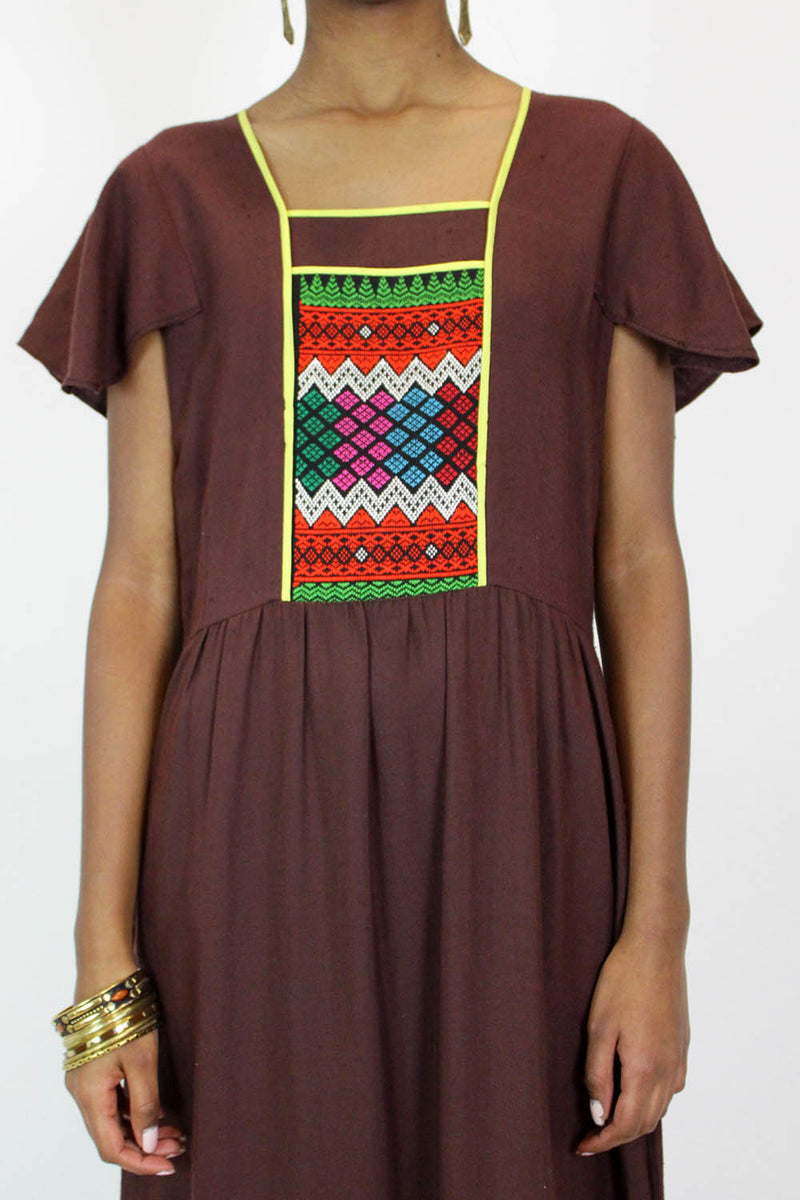 Guatemalan Tapestry Dress S/M OMNIA Guatemalan Tapestry Dress S/M OMNIA