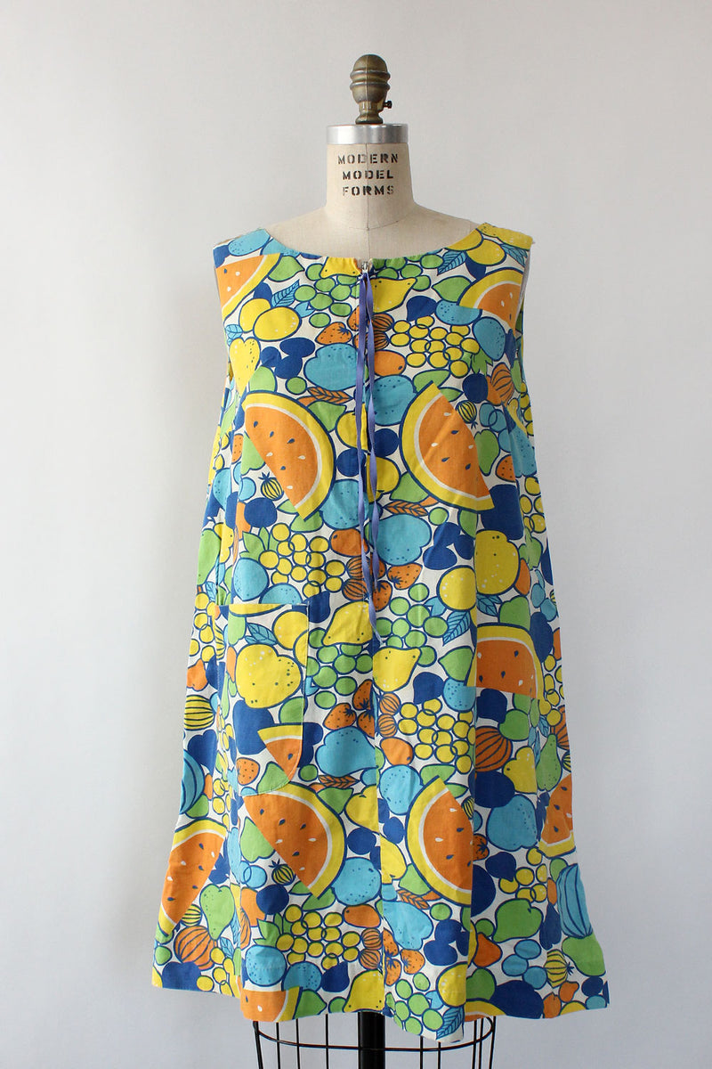 Fruit Salad Tent Dress S-L OMNIA Fruit Salad Tent Dress S-L OMNIA