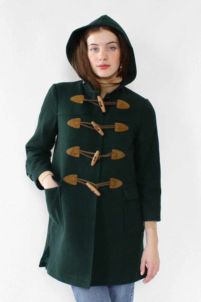 Evergreen Toggle Coat XS S OMNIA