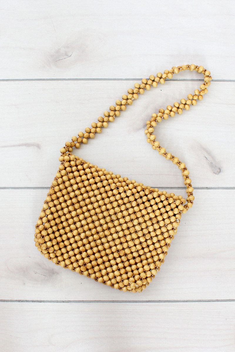 Simon Wood Bead Bag – OMNIA