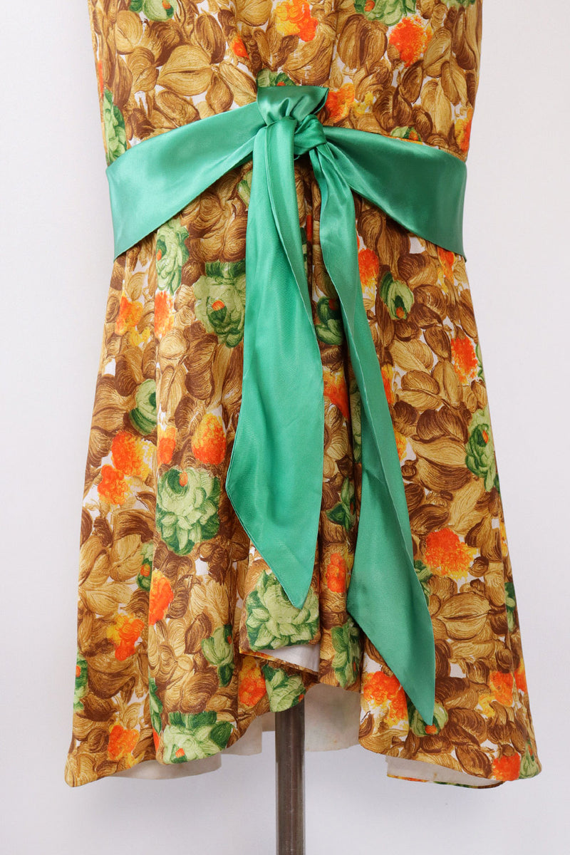 Tropical Filipiniana Terno Sleeve Dress S/M OMNIA Tropical Filipiniana Terno Sleeve Dress S/M OMNIA