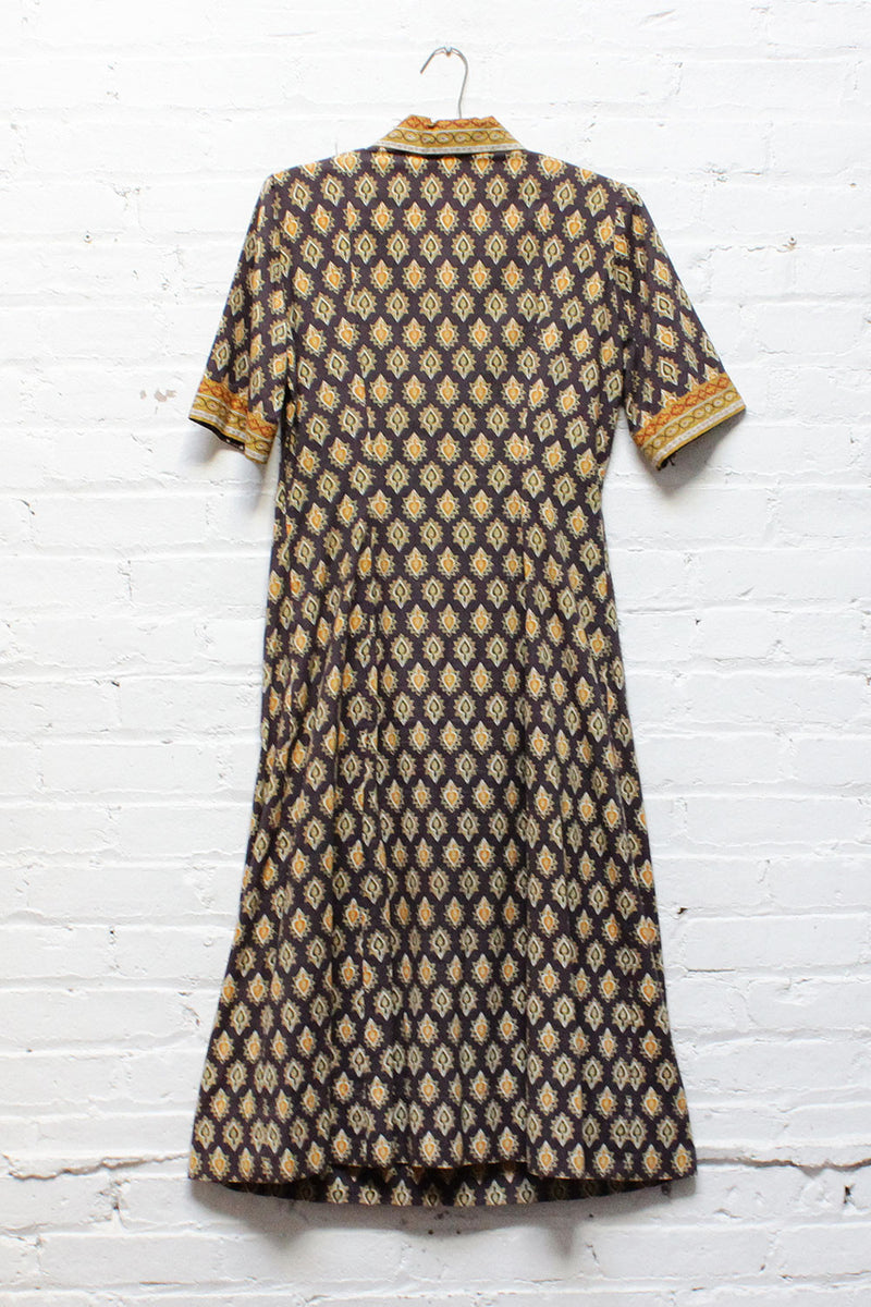 Souleiado Block Print Dress S OMNIA Souleiado Block Print Dress S OMNIA