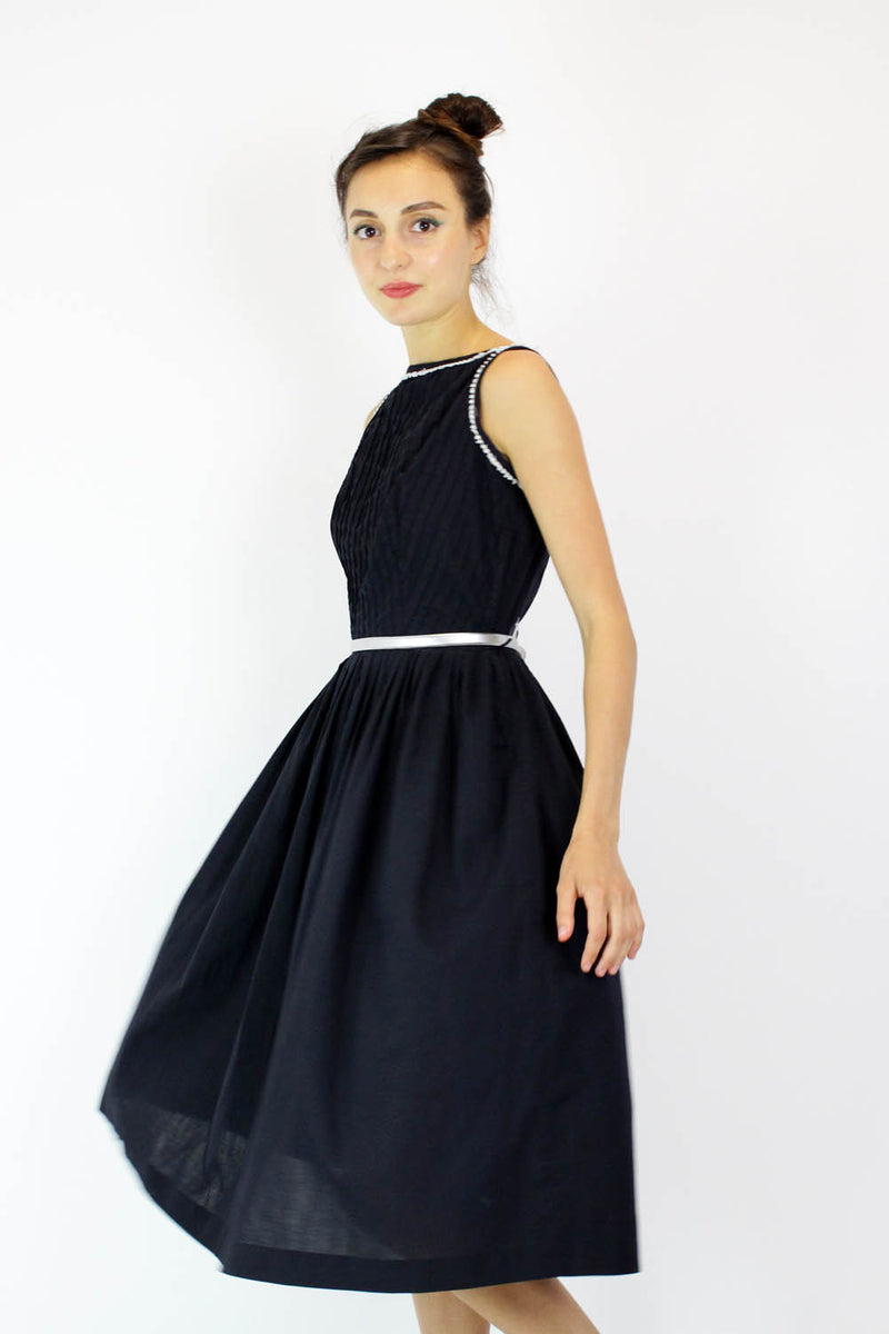 60s Kerrybrooke Cotton Dress S/M – OMNIA