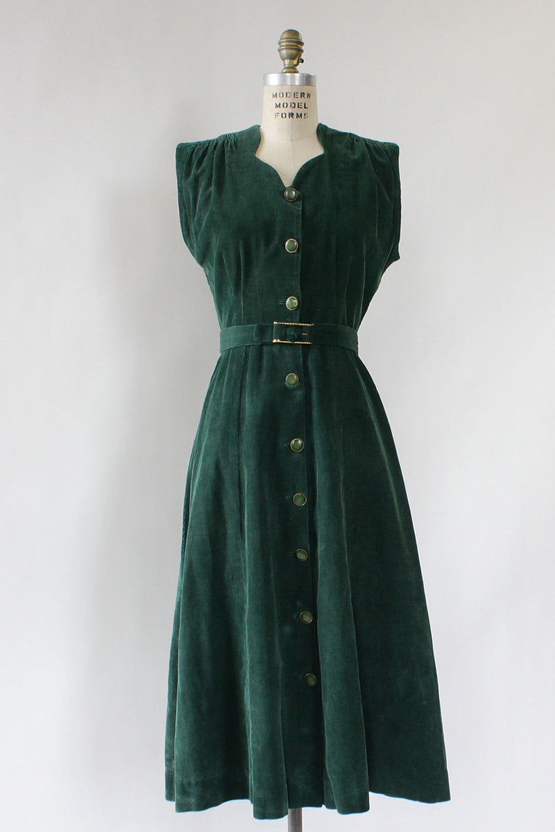 ON HOLD Forest Corduroy Dress M ON HOLD Forest Corduroy Dress M