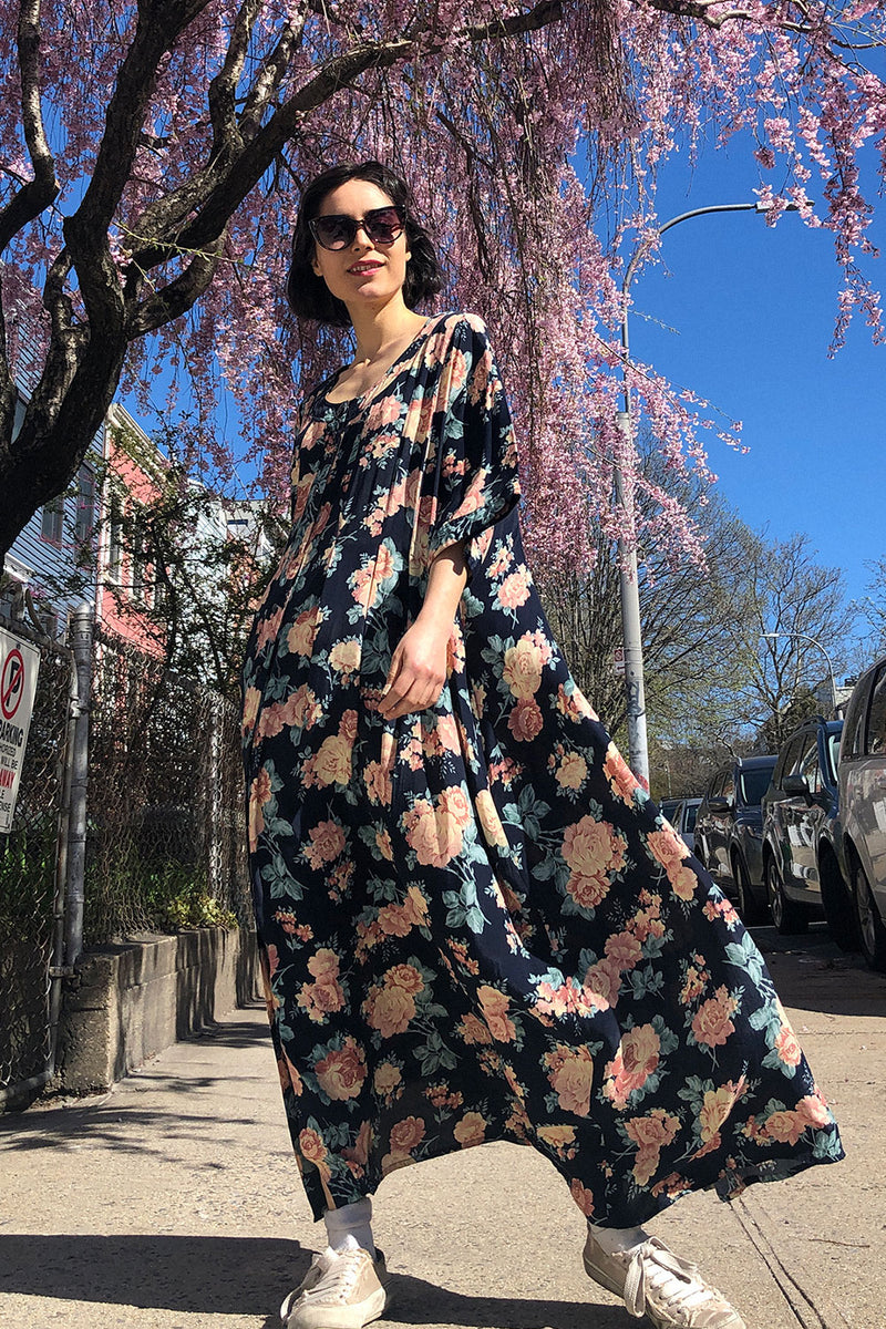 slim fit dress slacks Blooming Flowy Dress S-XL – OMNIA
