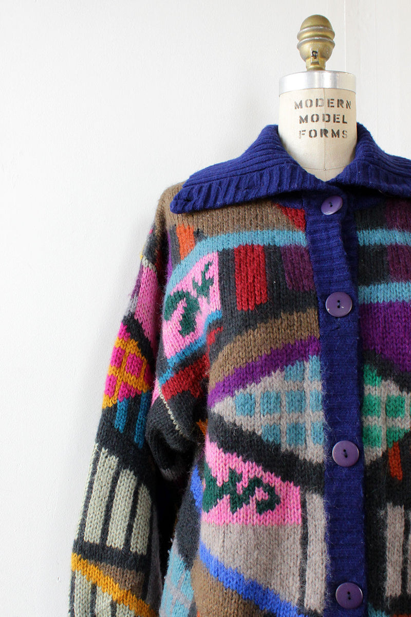 Mohair sweater jacket 80s clearance cardigan sweater