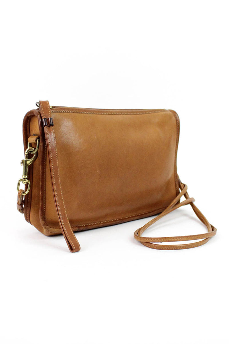 Coach Chestnut Convertible Clutch Bag – OMNIA - Main Image