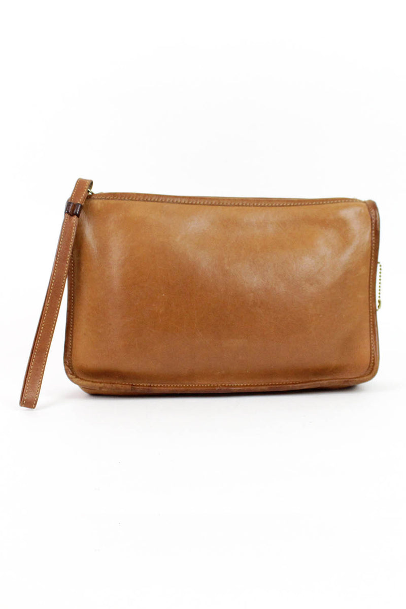 Coach Chestnut Convertible Clutch Bag