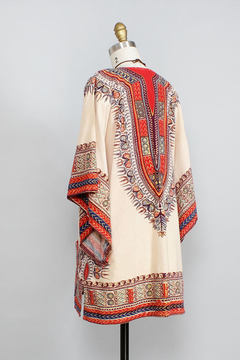 70s Chaka Dashiki Tunic/Dress  OMNIA