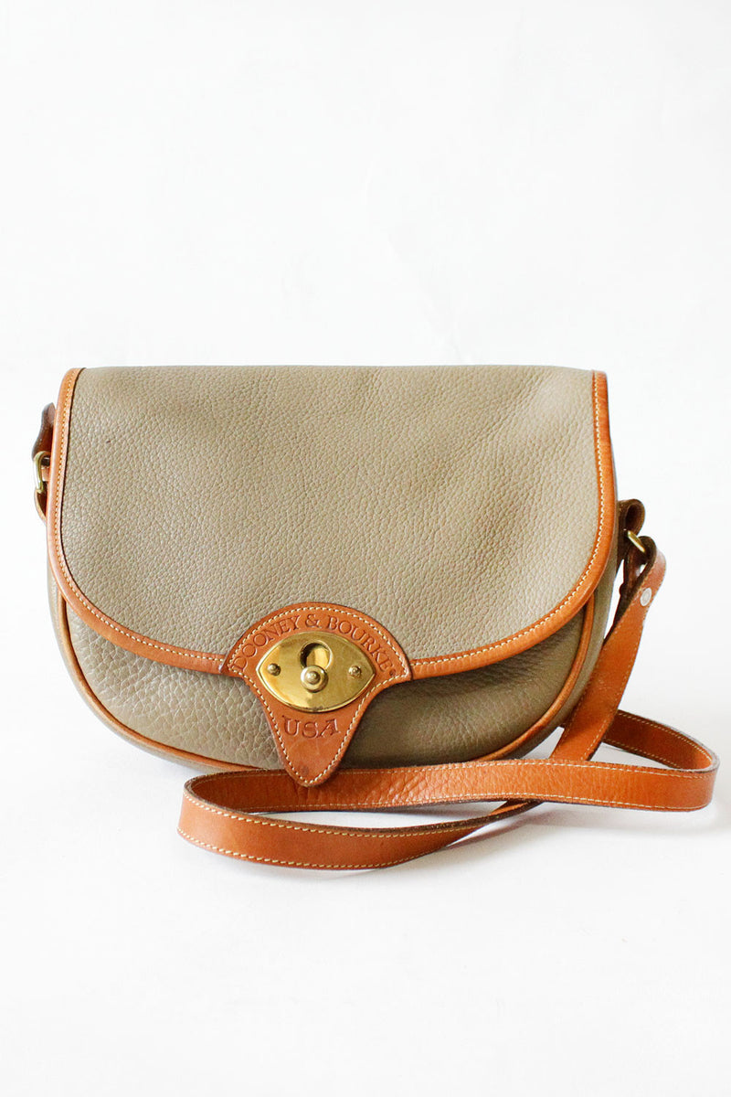 Dooney & Bourke Pebble Grain Saddle Crossbody Bag