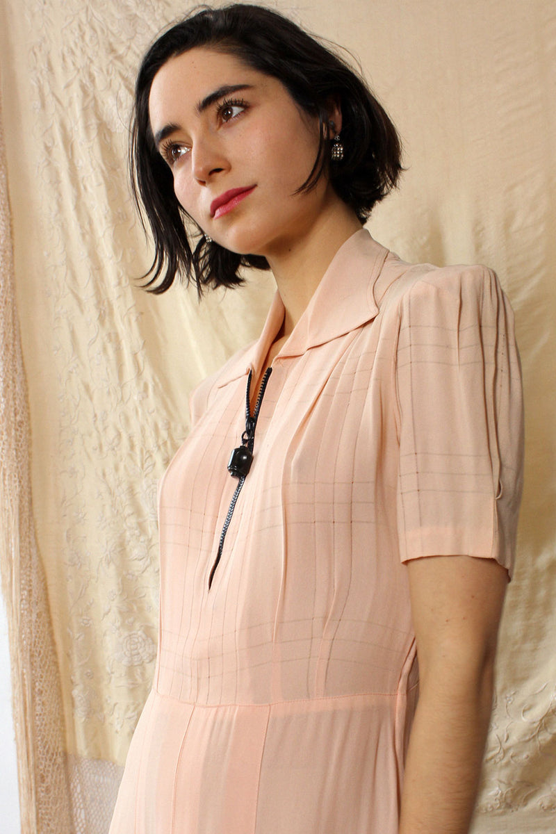 pink 1940s dress Vintage 1940s Dress// Pink Dress//old Hollywood Dress//wedding Dress//strapless Dress//cocktail Dress//40s Dress//