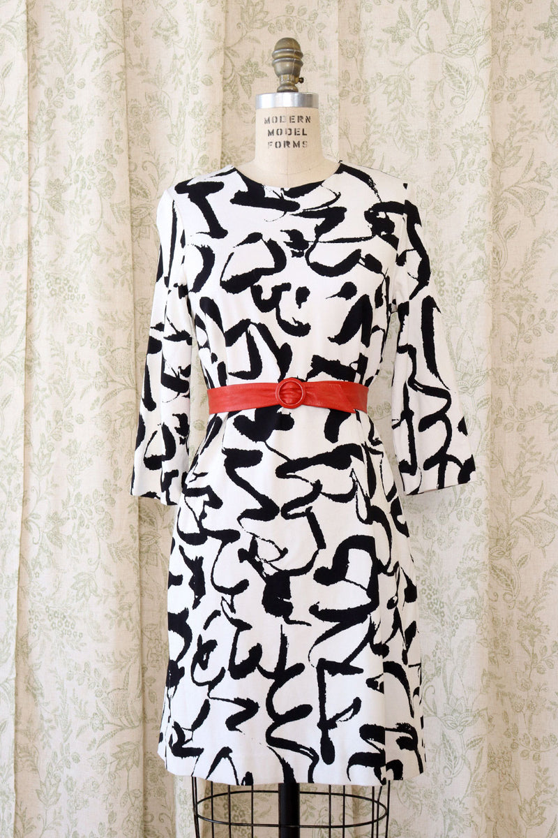 Marimekko Abstract A-line Dress S Marimekko Abstract A-line Dress S
