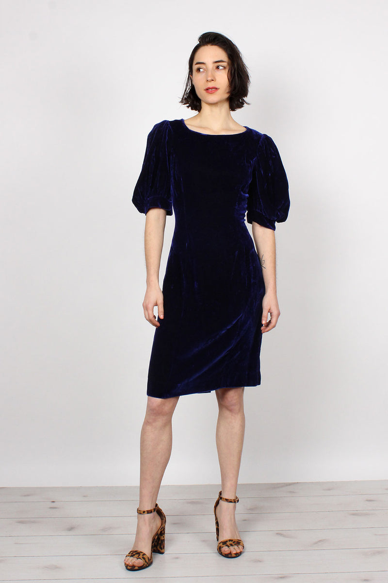 midnight velvet dresses For Love & Lemons