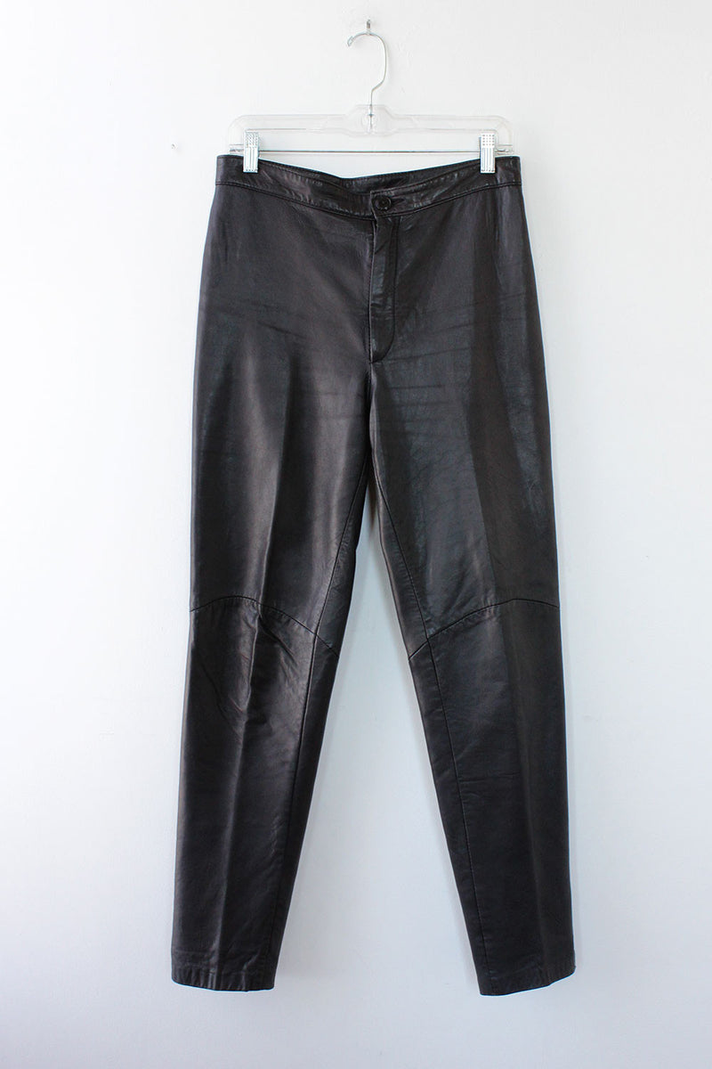 North Beach Leather Pants M – OMNIA