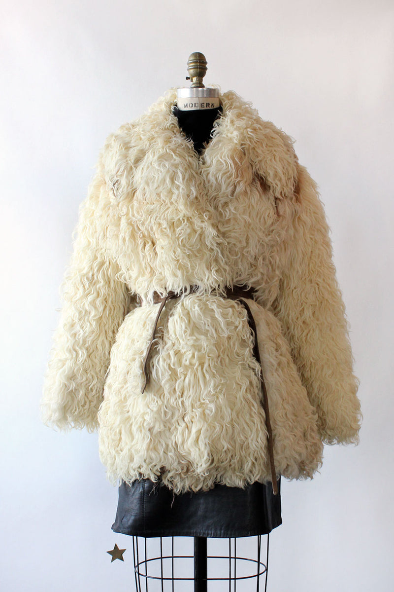 SLOBE IENA Mink Fake fur Coat ベージュ Cream Mink Fur Jacket - 100% Real Fur - Haute Acorn