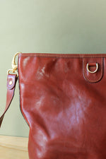 Redwood Leather Bucket Bag