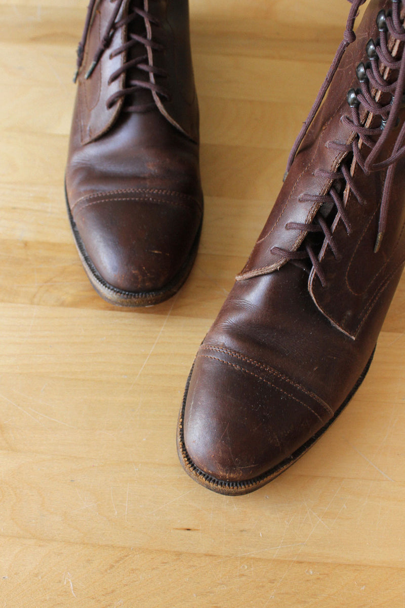 Ralph Lauren Lace-up Booties 7 OMNIA Ralph Lauren Lace-up Booties 7 OMNIA