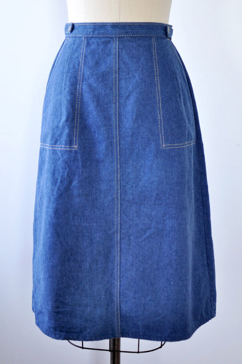 Levi's top wrap skirt