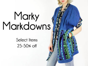 MARKDOWNS