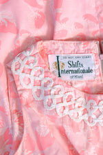 Strawberry Print Shift Dress S