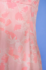 Strawberry Print Shift Dress S