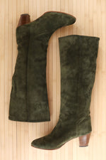 Golo Spruce Green Suede Boots 7-7.5