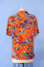 Under The Sea Silk Top S/M