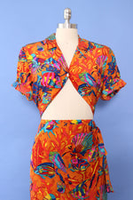 Under The Sea Silk Top S/M