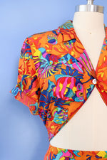 Under The Sea Silk Top S/M