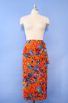 Under The Sea Silk Skirt M