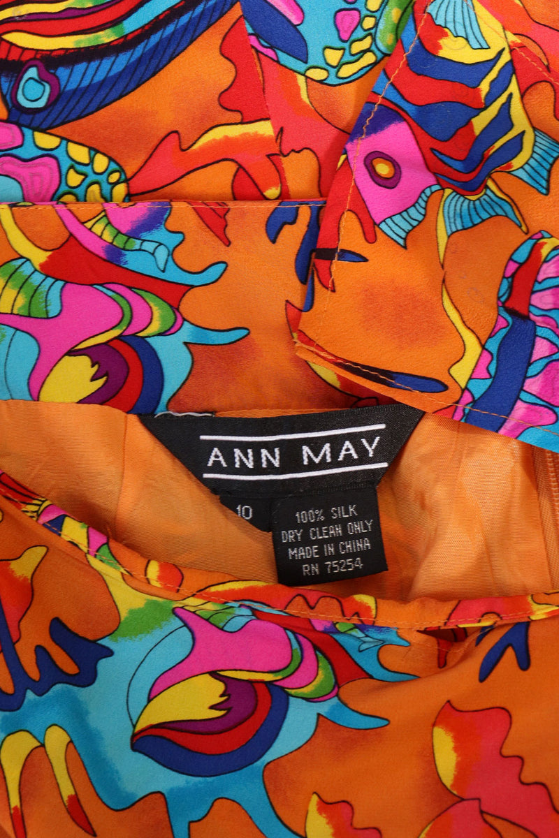 Under The Sea Silk Skirt M