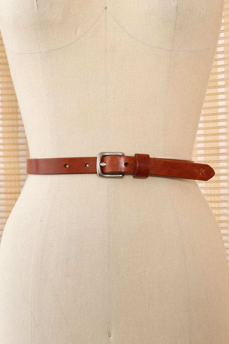 Calvin Klein Sleek Leather Belt