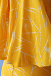 Krizia Lemon Lightning Silk Dress S/M-M