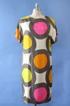 Helen Berg Graphic Silk Shift S