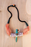 Parrot Party Shell Necklace