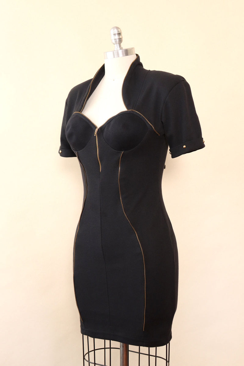 bombshell mini dress black Bubble Hem Mini Dress-Black// PETITE M