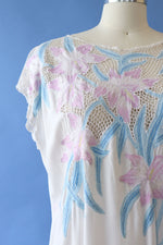 Bali Lace Summer Gypsy Dress M/L