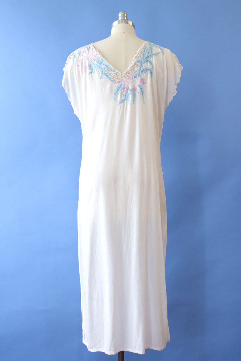 Bali Lace Summer Gypsy Dress M/L
