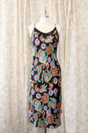 Baroque Printed Slip Dress S/M