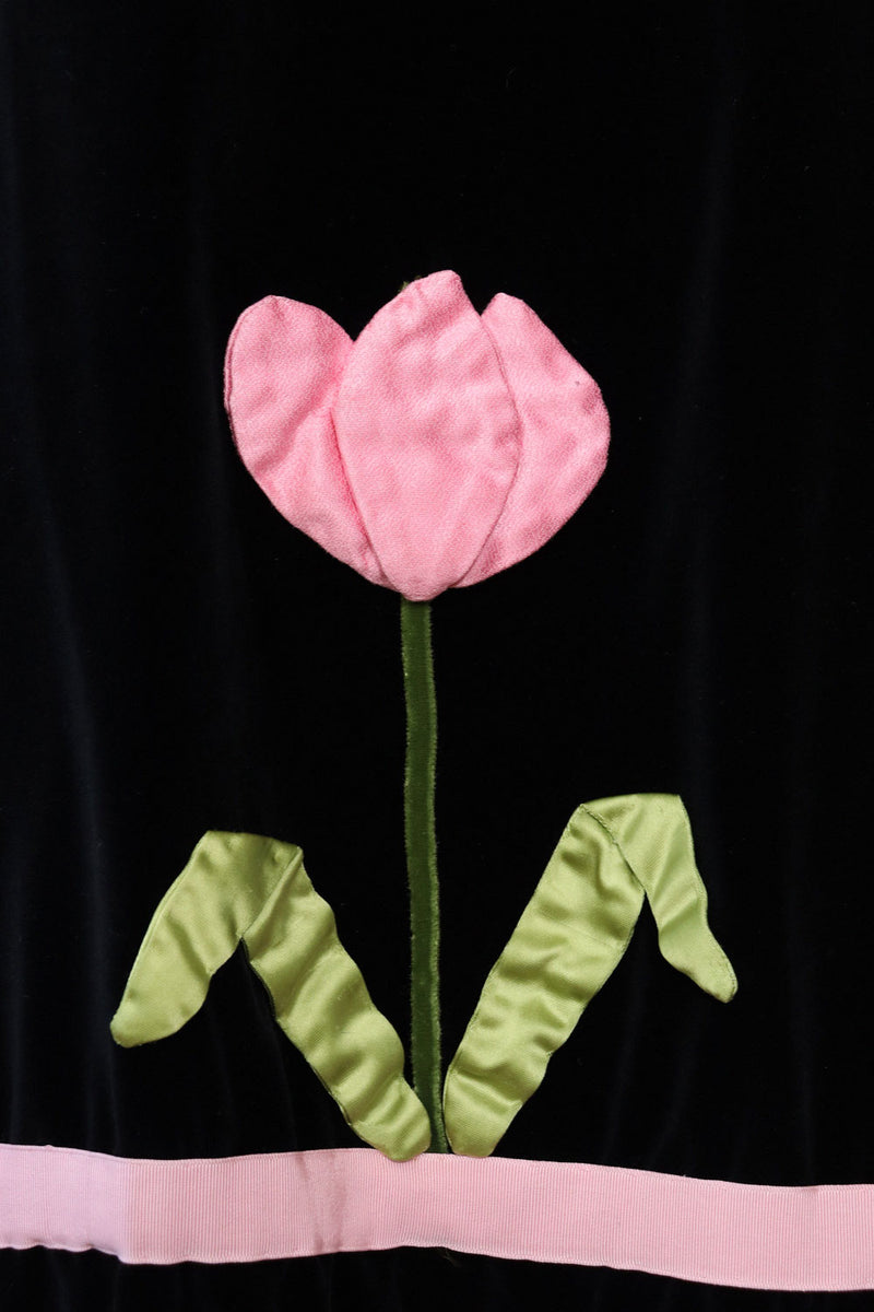 Tulip Garden Velvet Maxi S/M