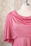 Orchid Draped Jersey Dress S/M