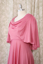 Orchid Draped Jersey Dress S/M