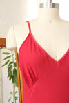 Raspberry Crepe Slipdress S/M