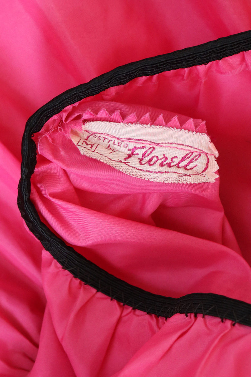 Florell Hot Pink Slip Skirt S/M