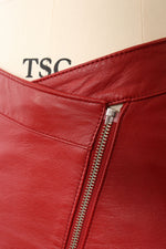 Maraschino Leather Zip Mini S
