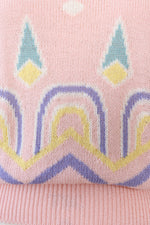 Umi Silk Flutter Pastel Knit Top M