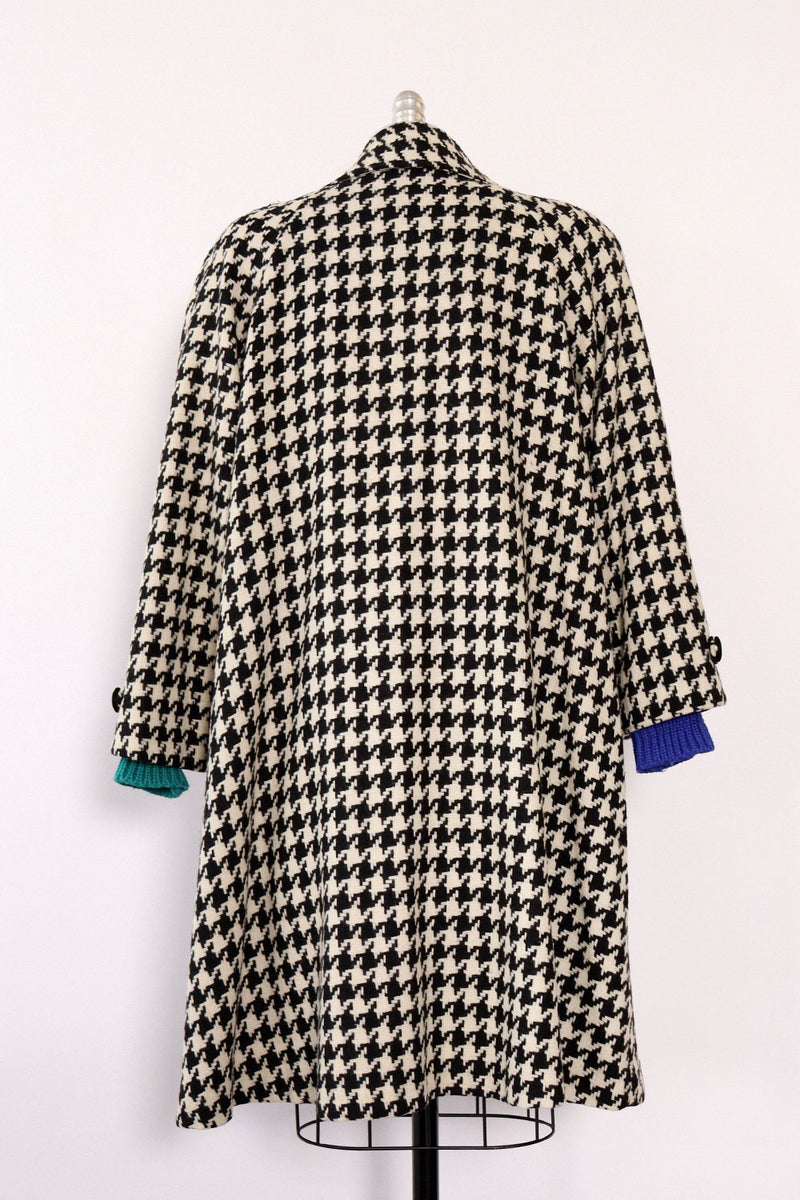 Houndstooth hotsell swing coat
