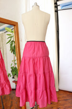 Florell Hot Pink Slip Skirt S/M