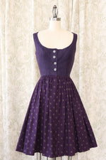 Deep Purple Dirndl Dress S