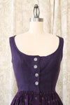 Deep Purple Dirndl Dress S